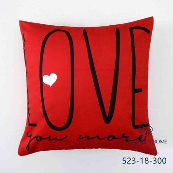 Наволочка декоративна "LOVE" 45&times;45 см Colorful Home 2282 фото