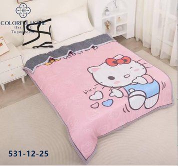 Покривало дитяче муслінове "Hello Kitty" Colorful Home 150&times;200 см 2834 фото