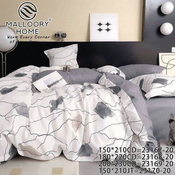 Постільна білизна Євро Фланель Malloory Home 200&times;220 см 3251 фото