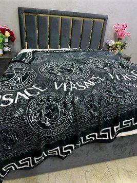 Плед Versace з мікрофібри 200х230см 1439 фото