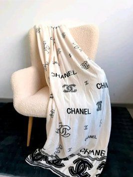 Плед Chanel з мікрофібри 200х230см 1440 фото