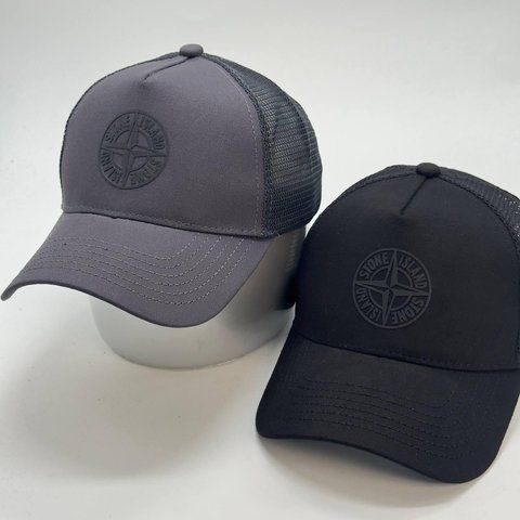 Бейсболка з логотипом Stone Island 1904 фото