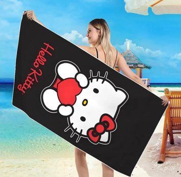 Рушник пляжний "Hello Kitty" 477 фото