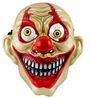 🤡 Маска пластикова "Клоун" 2265 фото