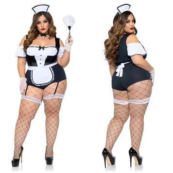 Костюм &laquo;Покоївка Plus Size&raquo; 180-1 фото