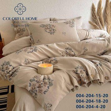 Комплект постільної білизни Двоспальний Colorful Home 180&times;200 см 3176 фото