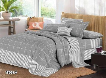 Комплект постільної білизни Сімейний Бязь Utex 2&times;150&times;220 см 3976 фото